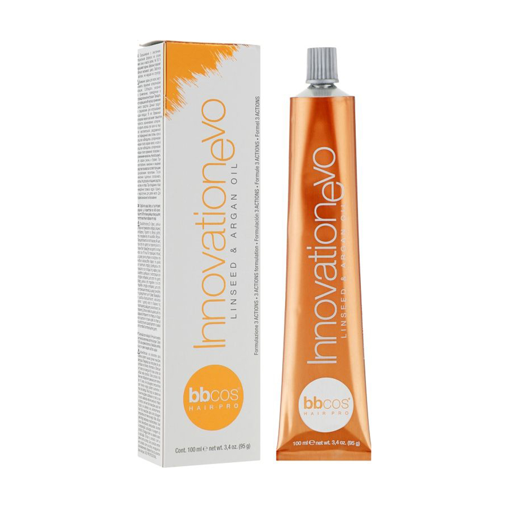 Перманентна фарба для волосся BBcos InnovationEvo Hair Color Cream, 10/21 Блондин екстра світлий фіолетовий попелястий, 100 мл